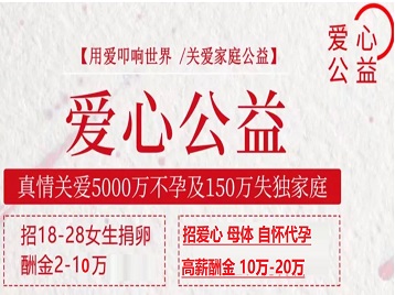 十堰捐卵助孕生子 爱心志愿者招募